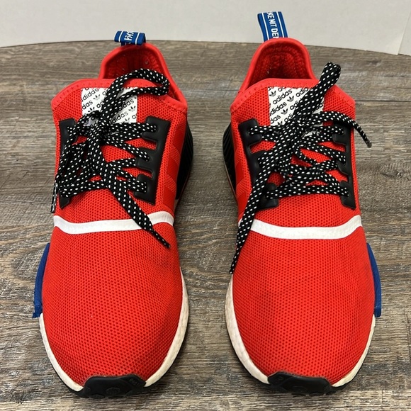 Adidas NMD R1 Transmission Pack Active Red FV5214 Men’s Size 10 - Picture 3 of 9